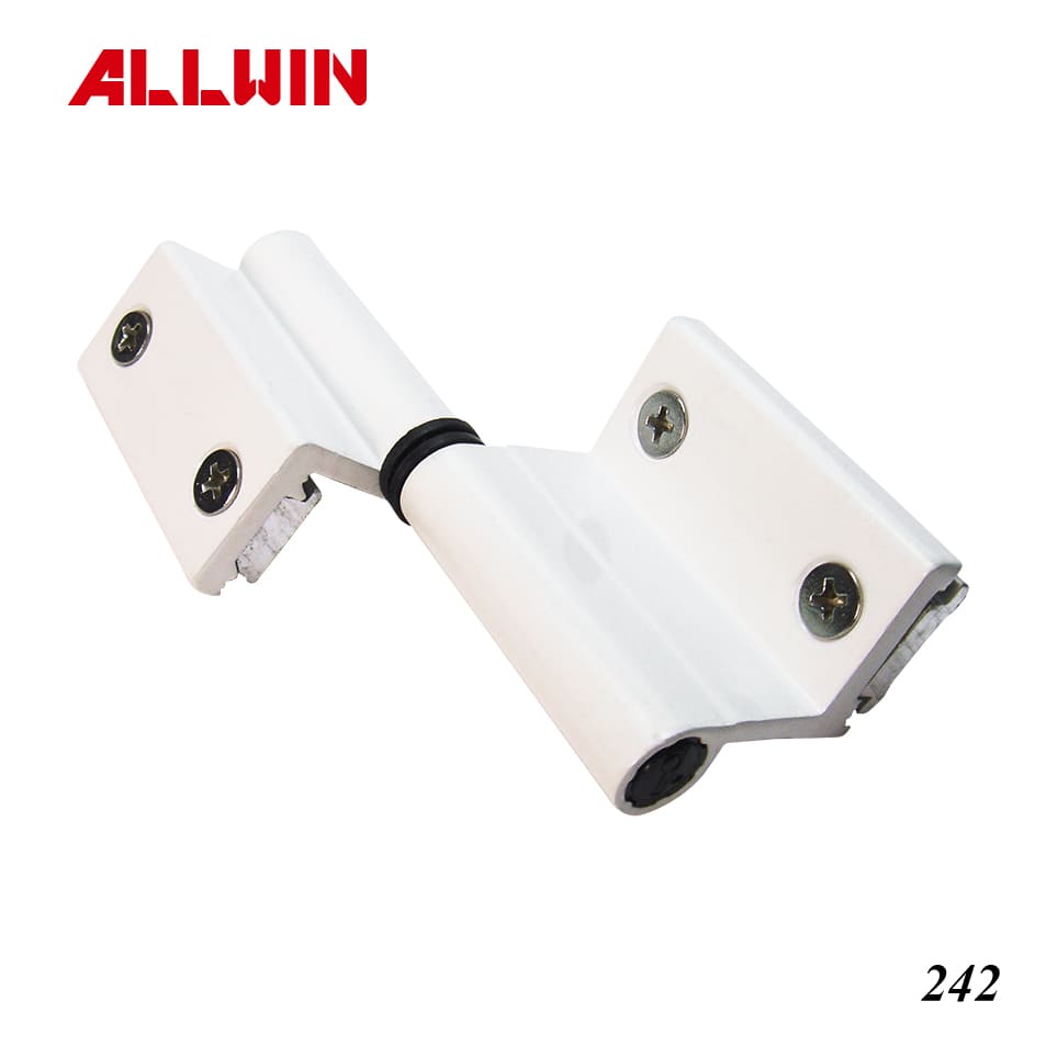 Bản lề bằng đồng thau nguyên khối 180° cho đồ nội thất - 242