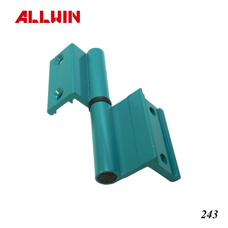 Bản lề bằng đồng thau nguyên khối 180° cho đồ nội thất -243