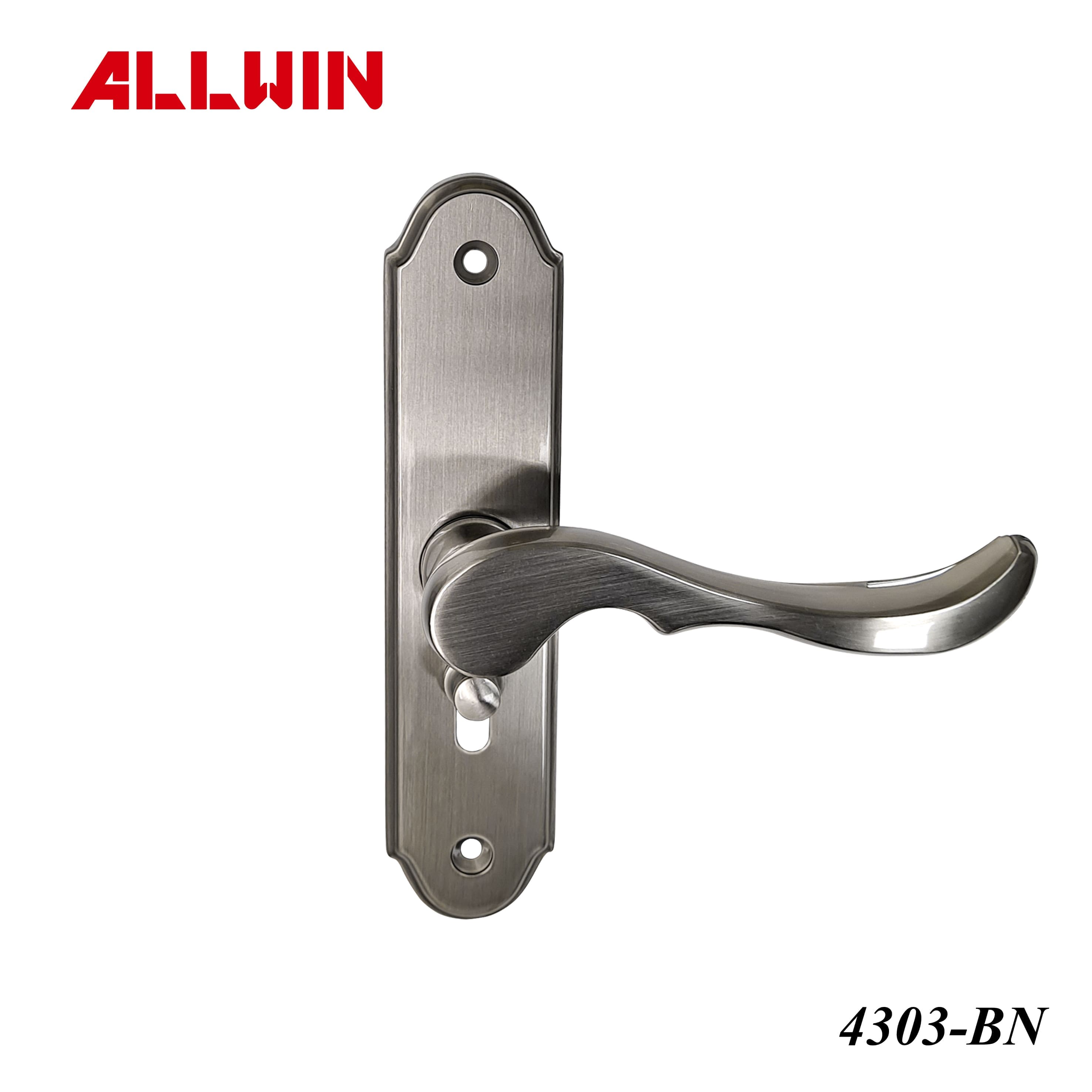 Long Plate Lever Handles - 4303-BN