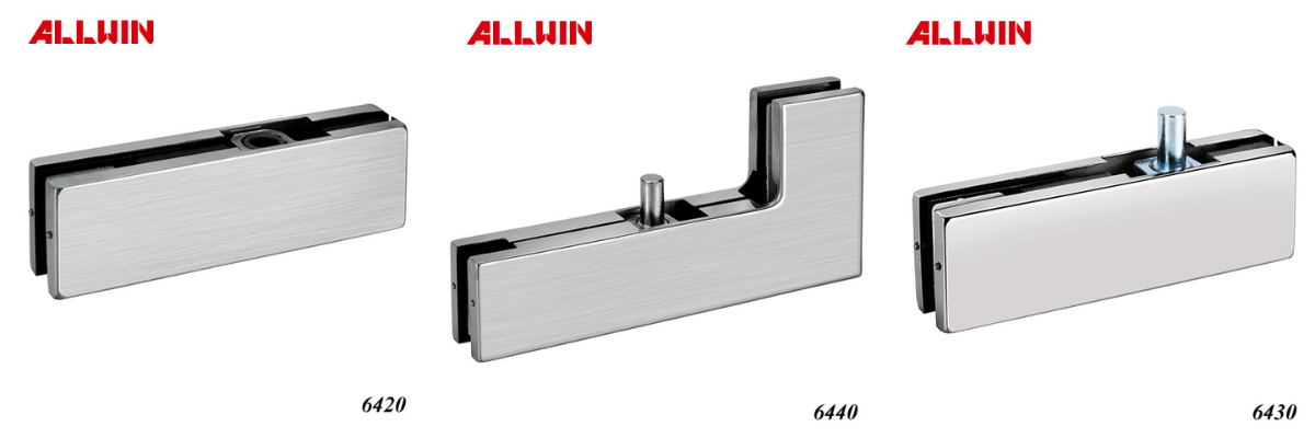 Glass Door Top Aluminum Patch Fitting