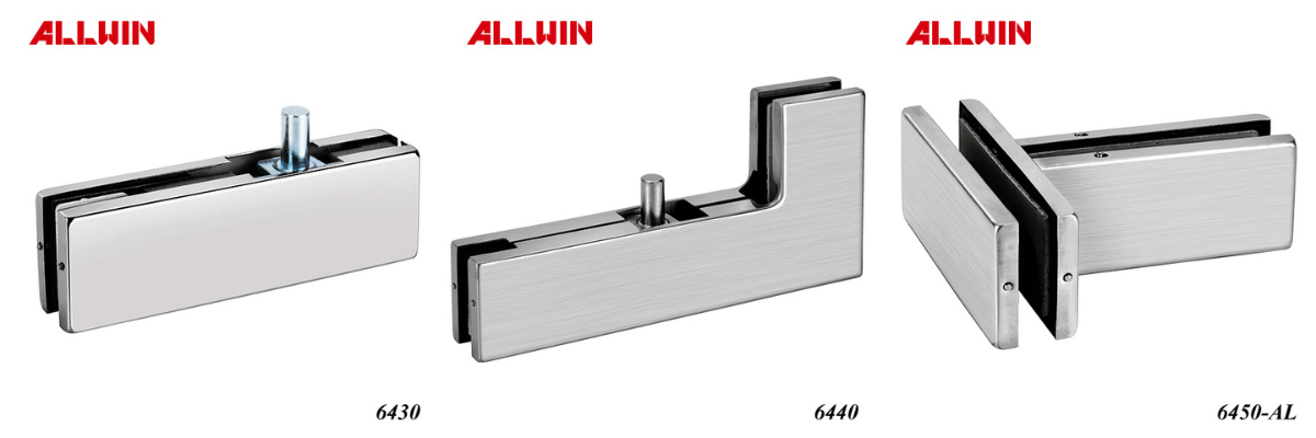 Stainless Steel Glass Door Bottom Patch Fitting