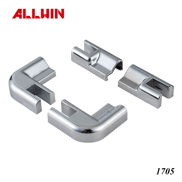 Verrou à boucle pour porte coulissante Prime-Line, plaqué nickel, 2 1/8 po  l.