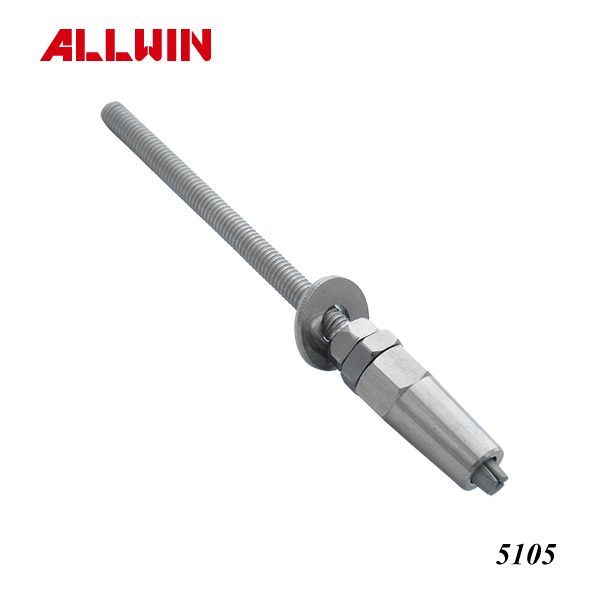 Stainless Steel Masonry Anchor End Terminal Swageless Wire Rope