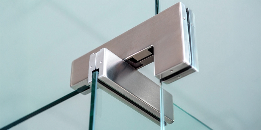 Glass Patch Fittings for Frameless Glass Doors